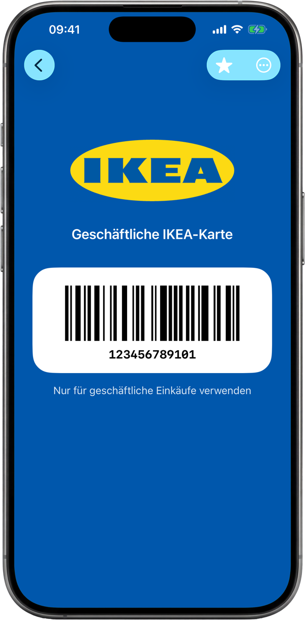 An der Kasse zeigen