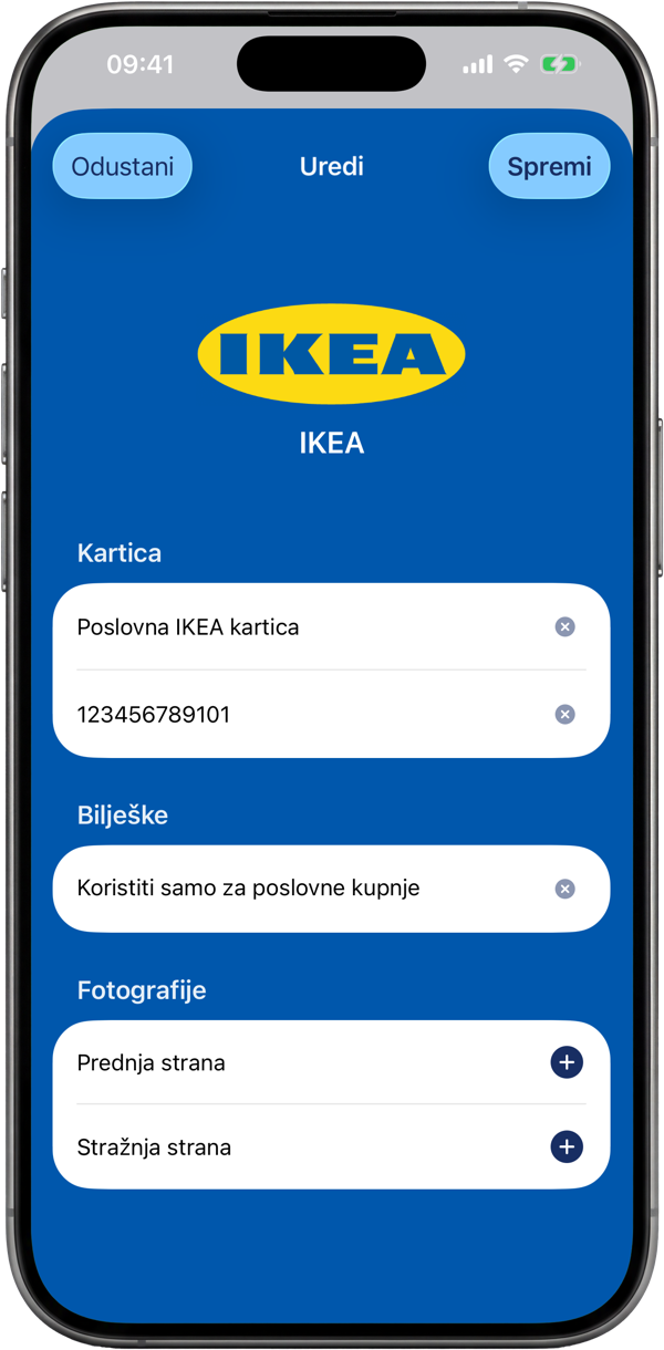 Prilagodite je sebi