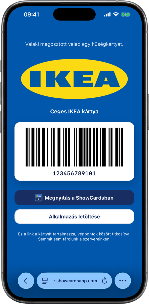 Ossz meg egy kártyát egyetlen koppintással