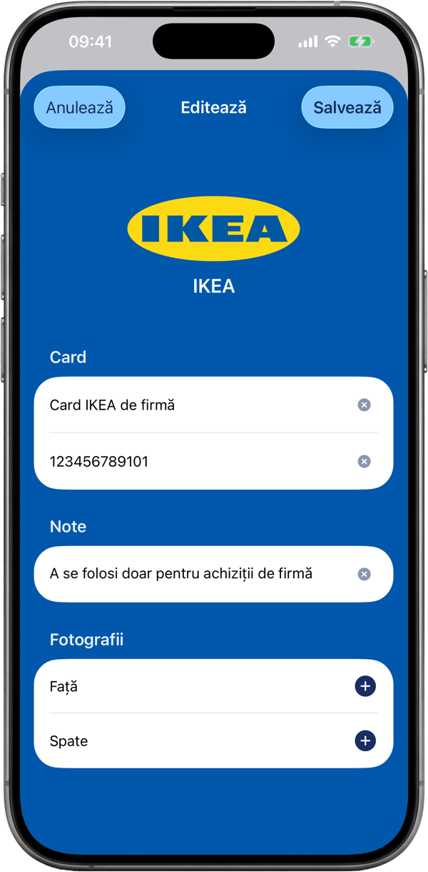 Fă fiecare card al tău